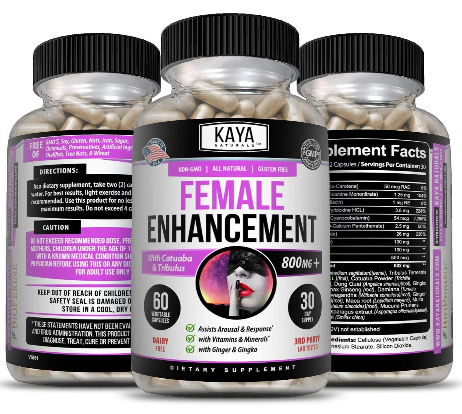 Women'S Arousal Female Enhancement, Boost Libido Enhance Sex Drive Stamina Pills